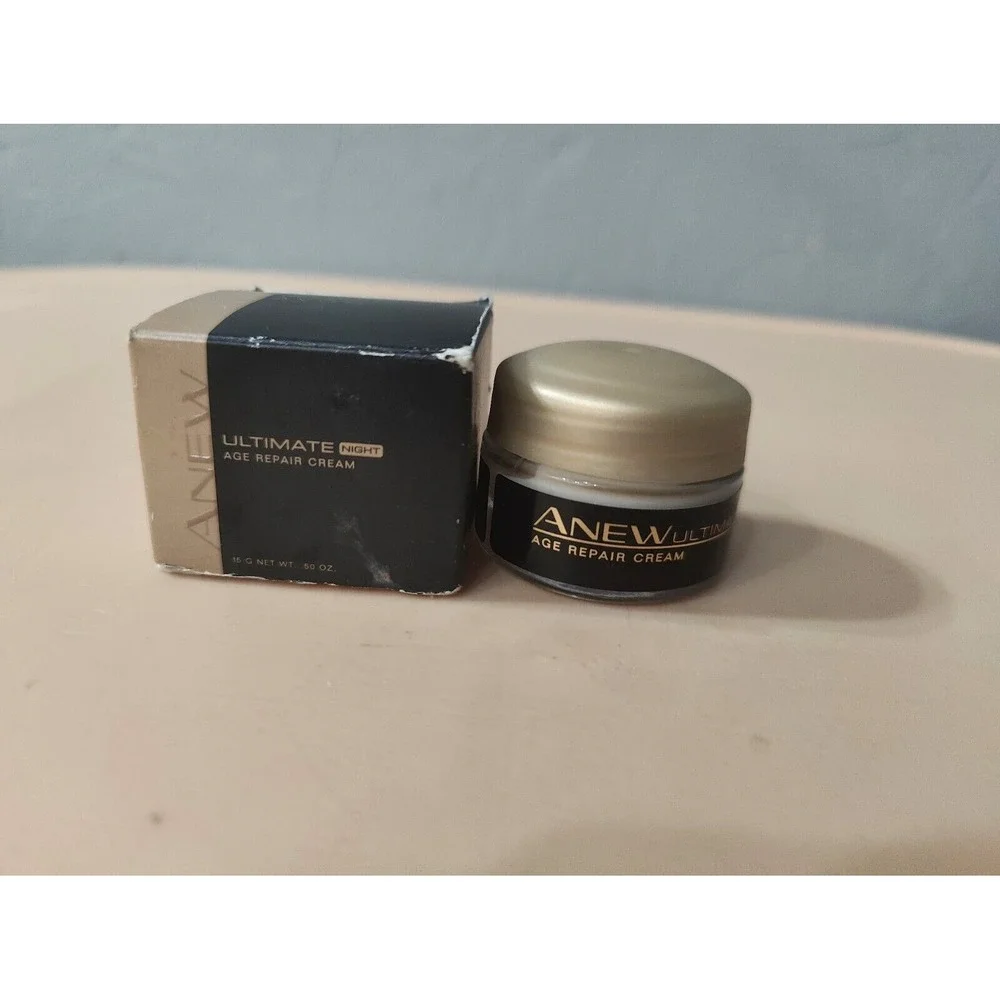 AVON Anew Ultimate NIGHT Age Repair Cream 15ml  0.5oz Travel Size‎ ~ NEW